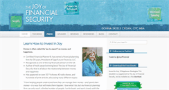 Desktop Screenshot of joyoffinancialsecurity.com